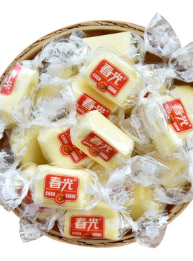 海南特产春光榴莲奶糖160g枕头