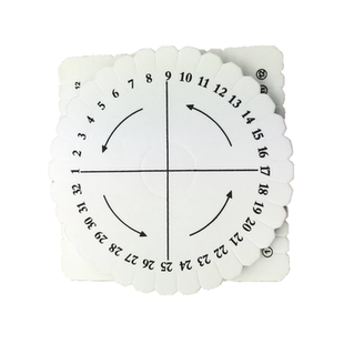 盘编器圆型方形编织绳玉线编织器手工DIY材料工具编绳器手绳器包