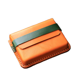 【原创限量】纯手工植鞣头层牛皮卡包男式女士真皮名片包信用卡夹