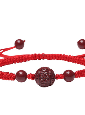 官方旗舰店金刚结红绳护身符手链