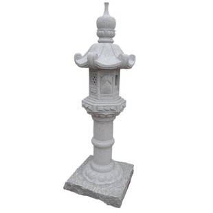 天然石复古日式庭院石灯笼园林装饰石灯户外庭院灯草地石灯笼摆件