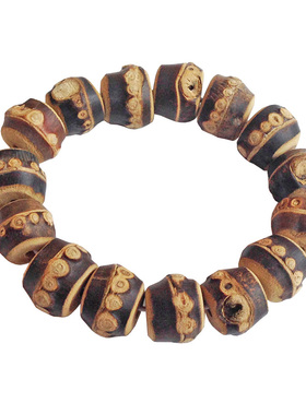 diy学生手链贝壳竹木串珠珠