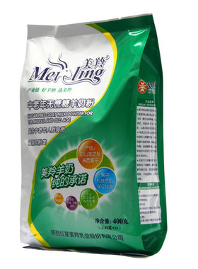 正品 红星美羚羊乳粉 成人400克袋装 中老年富平高钙羊奶粉