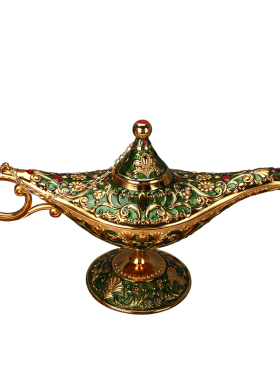 阿拉丁神灯金属乔迁酒柜装饰品