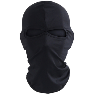 防晒面罩男骑行头套蒙面遮脸罩机车摩托车头罩户外防风围脖脸基尼