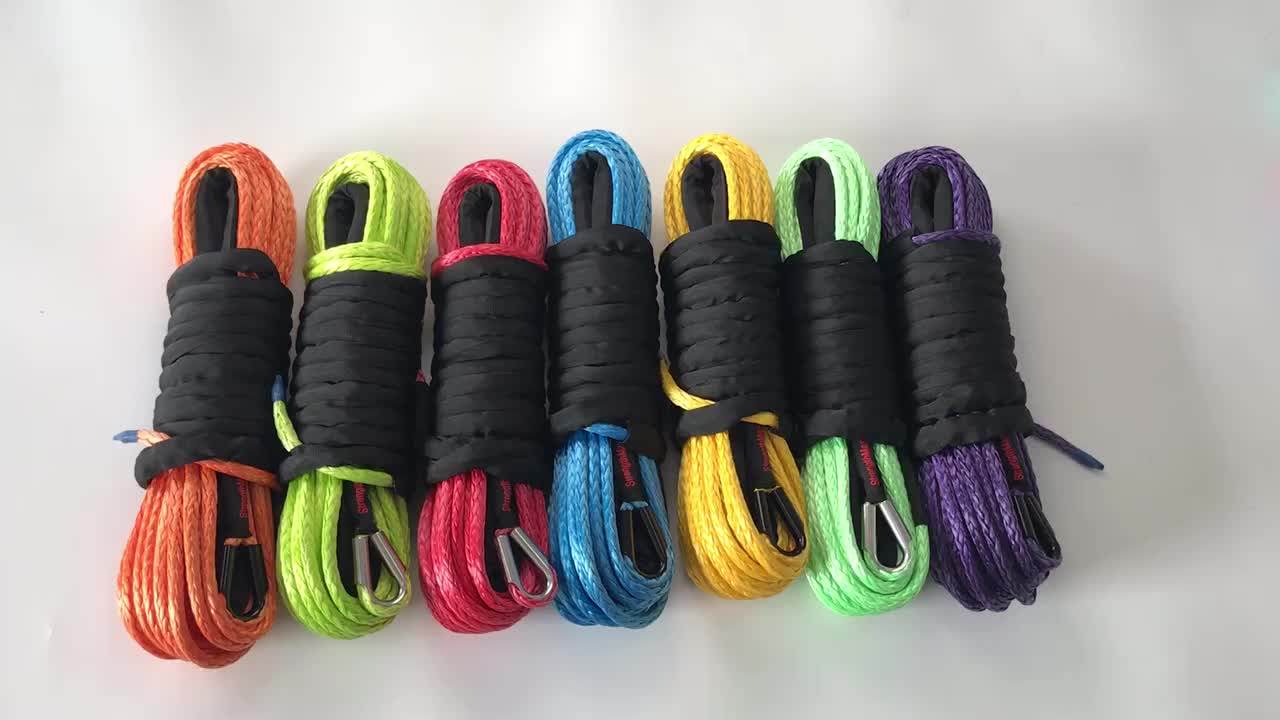 ( Jinli Rope) Synthetic Uhmwpe Fiber Winch Rope,Cable For Atv Utv Snow