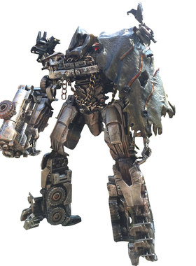 乔爸重涂 变形金刚 泰坦级 大力神 idw 合体战争 g1 工程车队