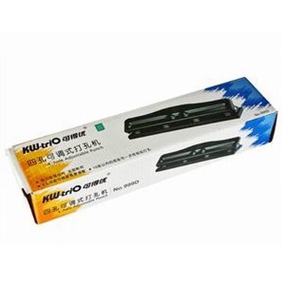 打孔器文具装订a4纸3孔4孔穿孔机