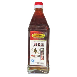 2瓶包邮 火锅蘸料/川老汇/调和芝麻油360ml 火锅香油油碟拌菜调味