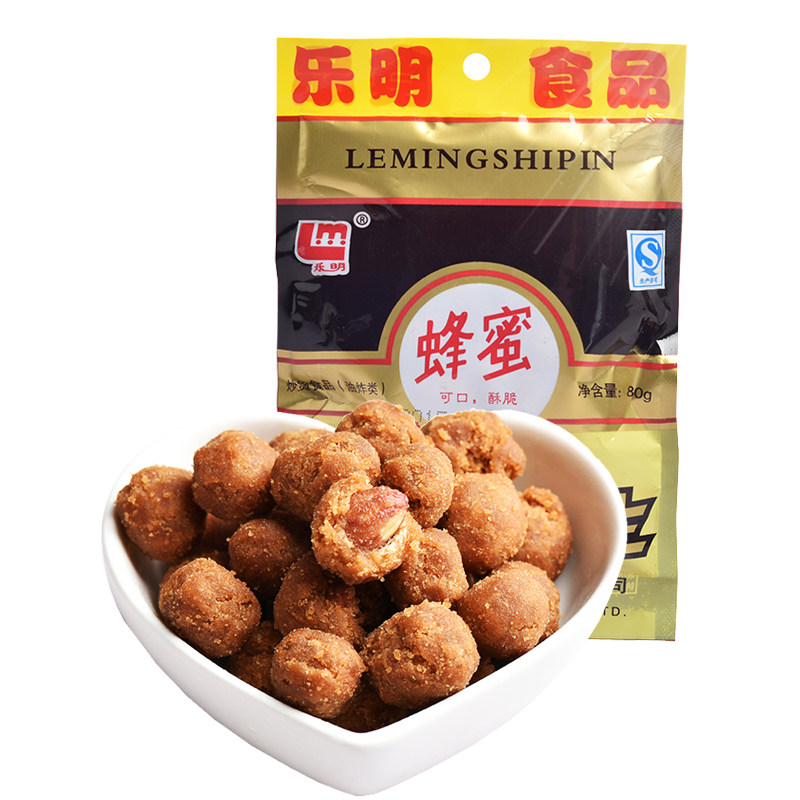 乐明香酥花生80g/袋四川特产