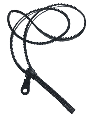 黑色颈带黑鸟男女同款