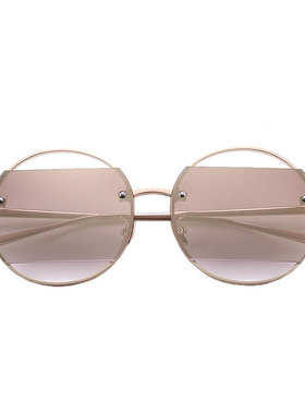 zerser姿森太阳镜女潮镂空复古