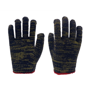 手套劳保加厚耐磨棉线手套工作劳动尼龙白棉纱手套男工地干活工人