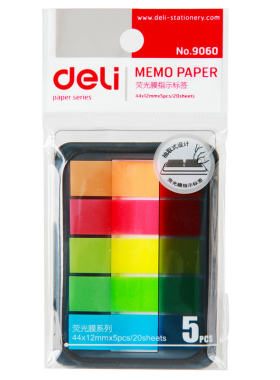指示标签Deli/得力荧光膜