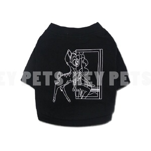潮牌小鹿宠物衣服潮牌英国斗牛犬法斗恶霸犬巴哥胖狗狗夏季适用