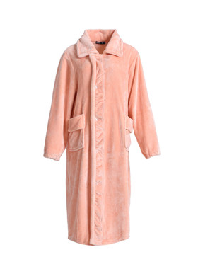荷叶边秋冬季可爱风翻领家居服