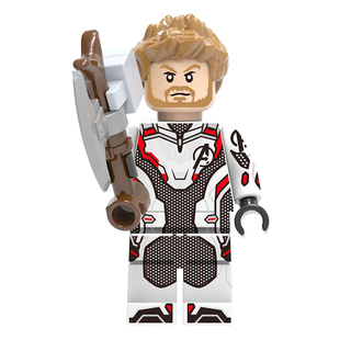 清仓复仇者联盟4量子战衣战争机器MK1钢铁侠机甲装欣宏积木人仔