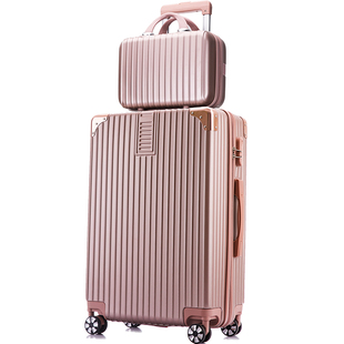 行李箱网红ins万向轮旅行箱女20寸28村登机密码箱子拉杆箱男24寸