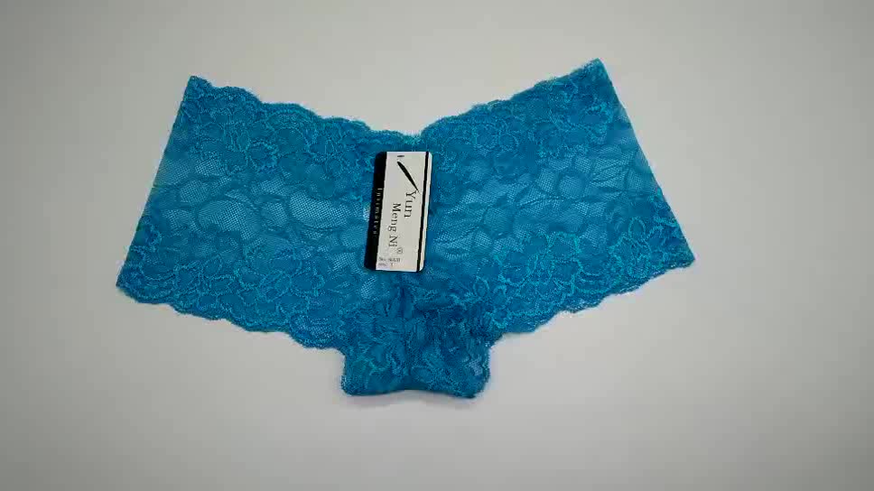 New Pretty Half Lace Wholesale Women Boxer Lady Panty Wholesale Buy