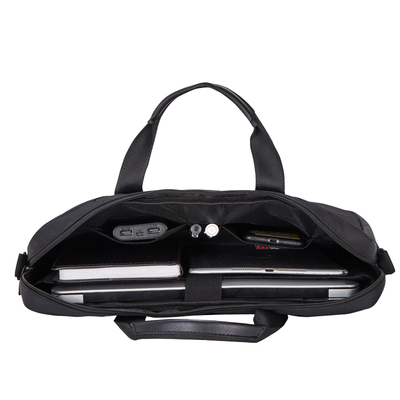 杰利办公商务帆布电脑会议包定制