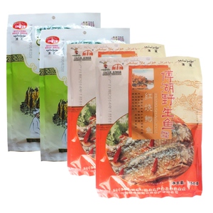 新疆博斯腾湖鱼干鲫鱼150g红烧麻辣天然熟食下饭小吃美食2件包邮