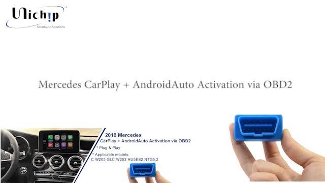 Активация carplay на мерседес