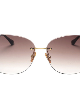 半透明时尚渐变色防紫外线太阳镜