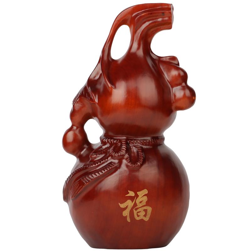 葫芦福禄有余创意客厅摆件工艺品