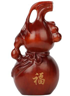 葫芦福禄有余创意客厅摆件工艺品
