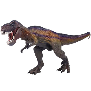 林畅模玩侏罗纪霸王龙暴龙恐龙玩具狂暴龙儿童仿真动物模型套装