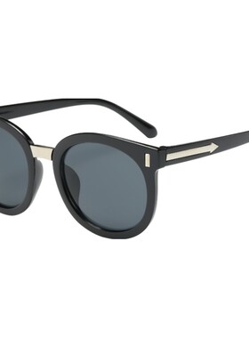 圆脸明星款个性风韩国眼睛太阳镜