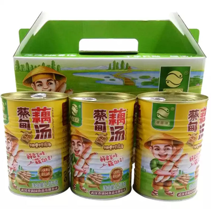 银莲湖武汉蔡甸排骨藕汤礼盒送礼