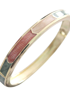 国潮镀金珍珠手镯显白送女生日礼