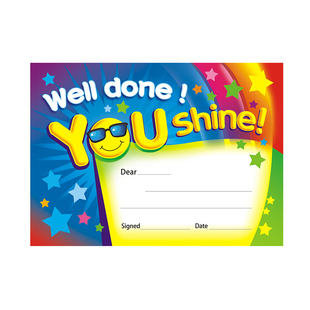 A5A6包邮优质幼儿园小学生通用表扬信奖状英语卡通表扬信教师用品