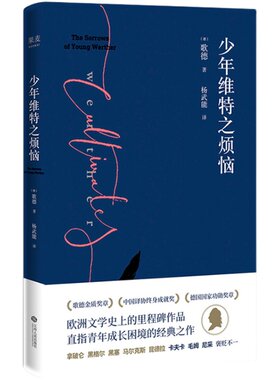 少年维特之烦恼 歌德著 杨武能译 2024版 激励拿破仑的成长之书 德国书信体小说 经典名著 果麦出品