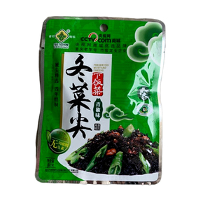 重庆大足特产 宝顶牌 冬菜尖四年酿造青椒味160g下饭菜 泡菜 咸菜