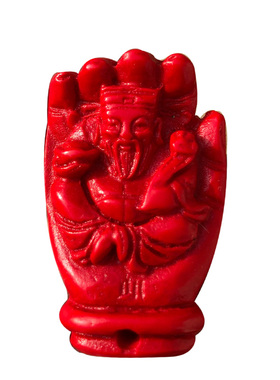 伸手来财有求必应随身玉佩吊坠