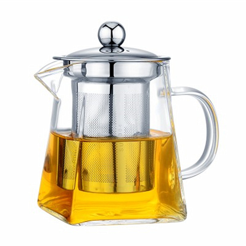 透明四方功夫茶具不锈钢套装包邮