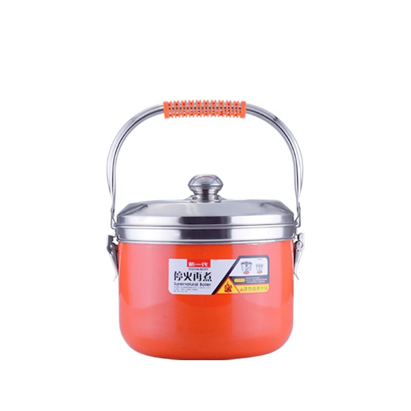 8L304节能家用加厚免火再煮锅7L