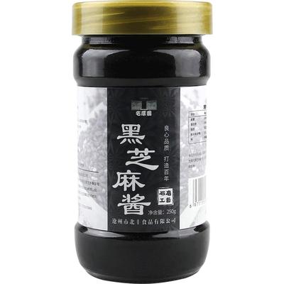 纯黑芝麻酱石磨工艺老弱病孕辅食