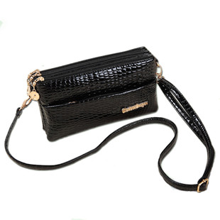 中年妇女单肩背包中老年人斜挎包零钱妈妈包女长款钱包百搭小方包