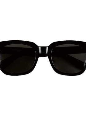 经典方框简约黑框墨镜中性百搭潮