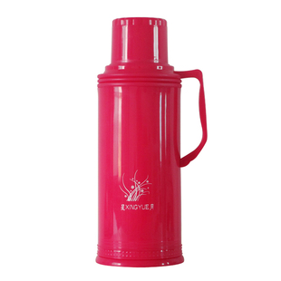 星月品牌食品级外壳玻璃真空内胆保温暖瓶热水壶2L学生日用办公室