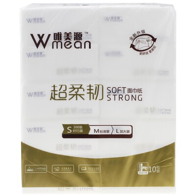 唯美源超柔韧面巾纸赤水特产s码