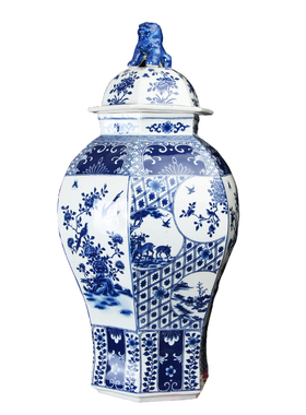 超大别墅仿古风乾隆陶瓷将军罐