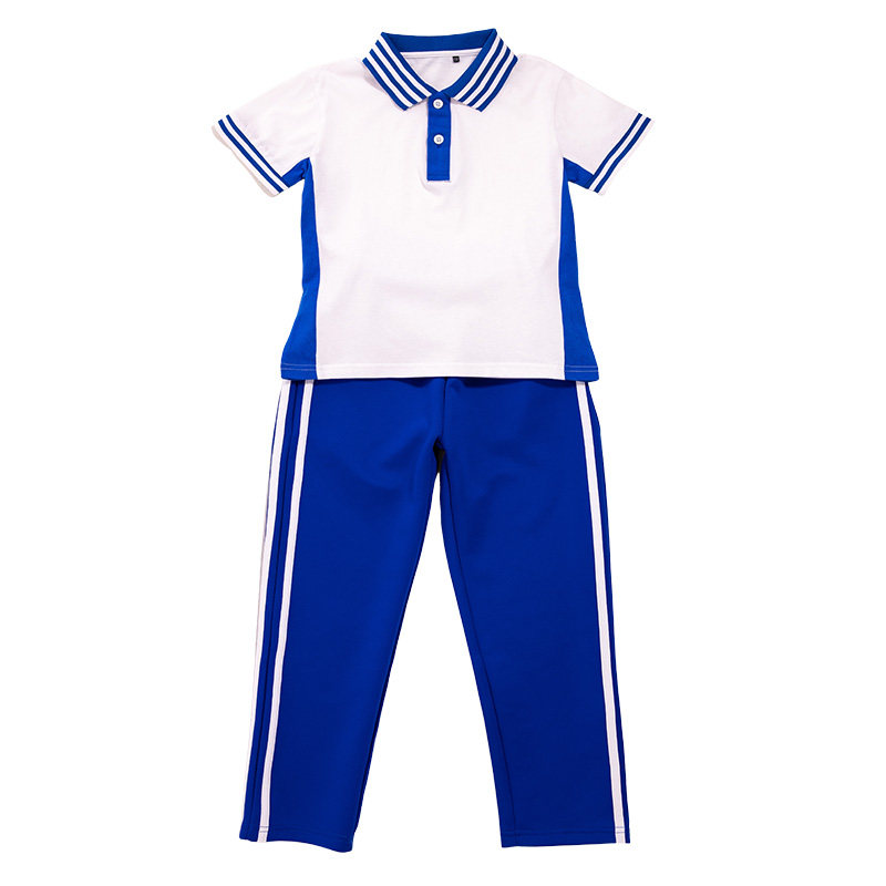 小学生夏季校服短袖幼儿园园服夏装儿童班服春秋款秋季三件套