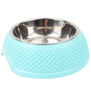 包邮中小型犬猫咪不锈钢狗狗用品狗食盆防滑狗盆狗碗泰迪宠物单碗