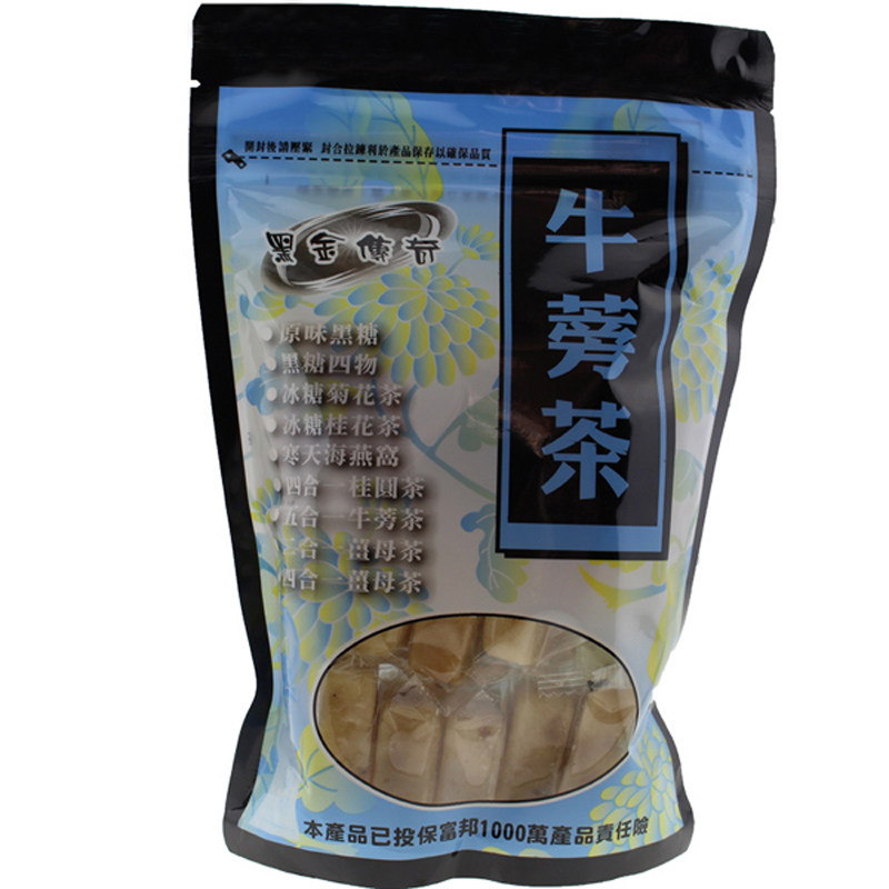 台湾黑金传奇冰糖牛蒡茶菊花茶