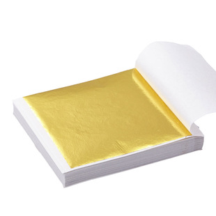 金箔纸装饰 台湾金泊佛像工艺贴金铂纸装修贴顶吊顶贴金纸1件500