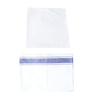 纯棉口布吸水不掉毛白色口布擦杯布酒吧酒杯擦拭布酒店餐厅餐巾布